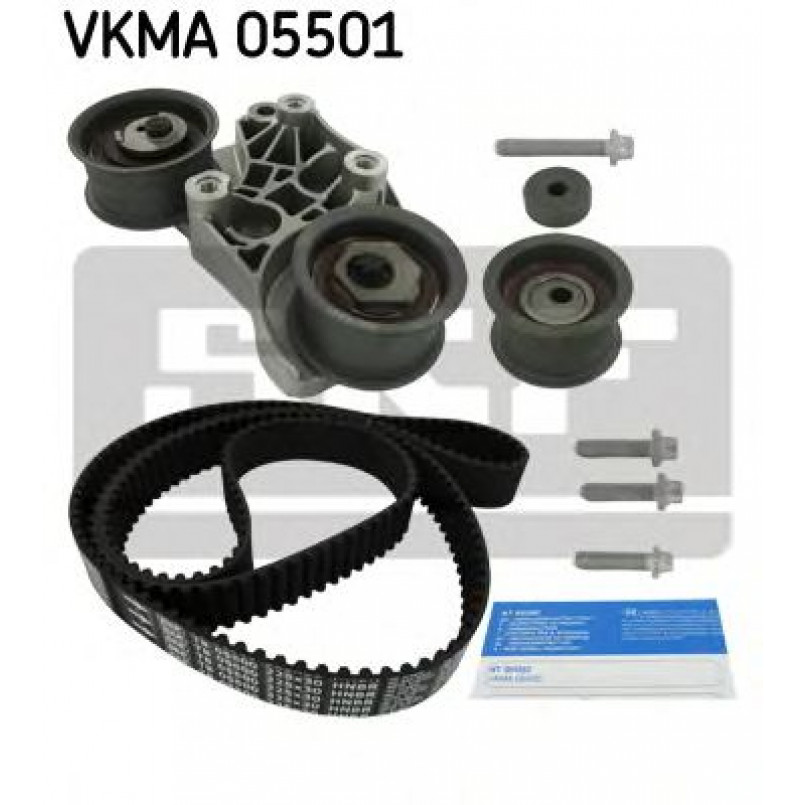 VKMA 05501 SKF Комплект (ремінь+ролики)